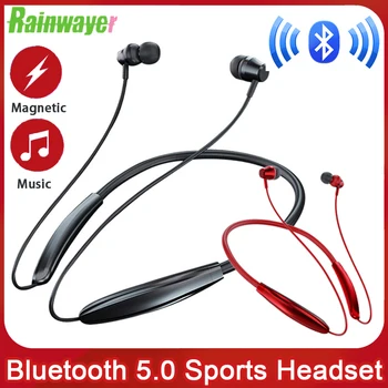 Bezdrôtový Bluetooth 5.1 Slúchadlá Slúchadlá Magnetické Športové Slúchadlá zátkové chrániče sluchu 9D Zníženie Hluku Subwoofer Stereo Headset pre IOS