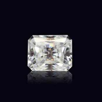Certifikované Voľné Moissanite Radiant Rez 0,2 ct Na 10ct D Farba VVS1 Voľné Kamene Diamant Tester Priechod Pre Žiarivé Šperky Hot