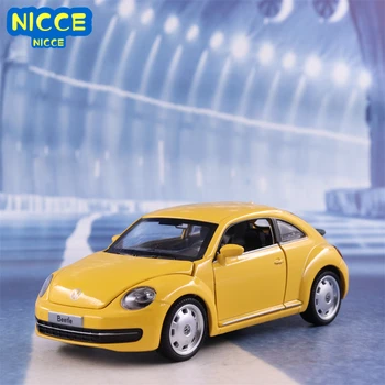 Nicce 1:32 Volkswagen Beetle Klasické Zliatiny Modelu Auta Diecast Kovový Model Auta, Miniatúrne zmenšený Model Auta Hračiek pre Detské F200