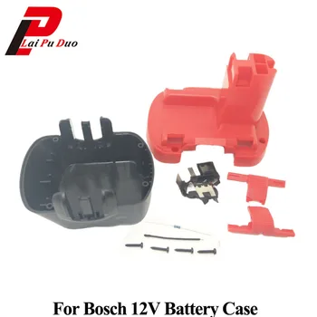 Plastový kufrík (Bez batérie buniek) Pre Bosch 12V Ni-CD náradie Batérie 1220 BAT043, BAT045, 26073 35430 Shell Kryt