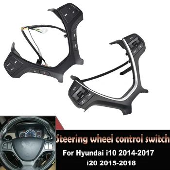 Pre Hyundai i10 2014-2017 i20 2015-2018 Tempomat Hlasitosti Tlačidlo Auto Styling Volant Prepínač