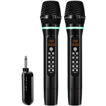 Profesionálne UHF Bezdrôtový Ručný Mikrofón Bluetooth Karaoke Nahrávacie Štúdio, Domáce Stranu Spev Pre Auto Reproduktorov Hudba Live