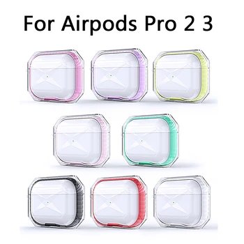 Transparentné puzdro pre Airpods Pro 2 V Prípade Clear Protector Airpods Pro 2019 Airpods 3 Slúchadlá Prípade Príslušenstvo Vzduchu struky pro2 Kryt