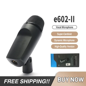 Vysoká Kvalita e602-II Bass Drum Mikrofón e602 Dynamický Mikrofón, Nástroj Mikrofón pre Horúce predaj