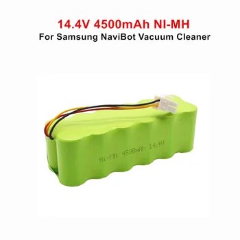 Vysávač Nabíjateľná Batéria pre Samsung NaviBot SR8840 SR8845 SR8855 SR8895 VCR8845 VCR8895 14,4 V 4500mAh NI-MH kontakty batérie