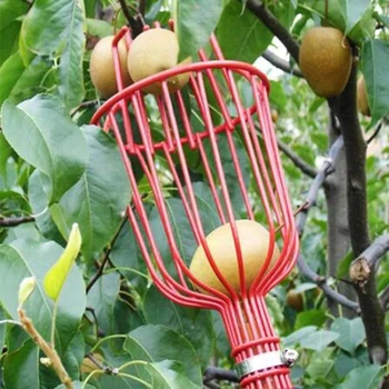 Záhradné náradie Hlboké Košík Ovocia na Výber Hlavu Vhodné Ovocie Picker Catcher Broskyňa Trhanie Farmy Záhrada Vyzdvihnutie Zariadenia